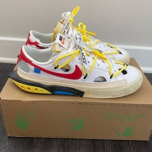 Off White x Nike Blazers Low